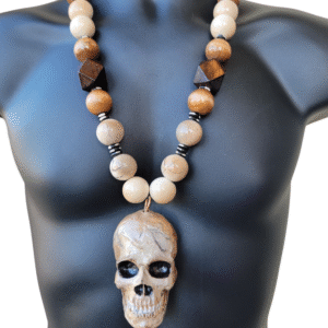 Hand crafted Large Skull Necklace