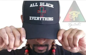 All Black Everything Dad Hats