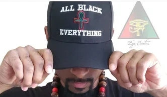 All Black Everything Dad Hats