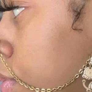 Nose cuff With Chain With or Without Earring Hook