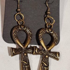 Handmade Ankh Earrings