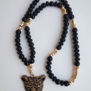 The Ghost Of The Forest Panther Necklace
