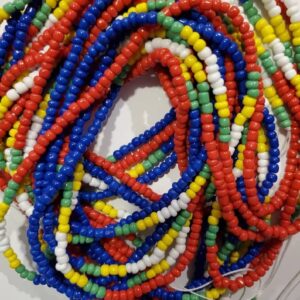 Haiti Flag Waistbeads