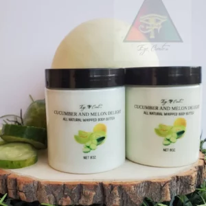 Cucumber and Melon Delight All Natural Whipped Body Butter
