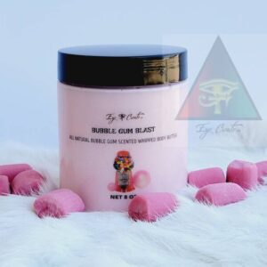 All Natural Bubble Gum Scented Whipped Body Butter