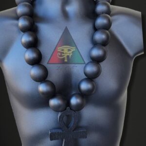 Key Of Life Wooden Necklace