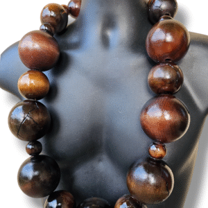 The Ancient One Large Wooden Necklace
